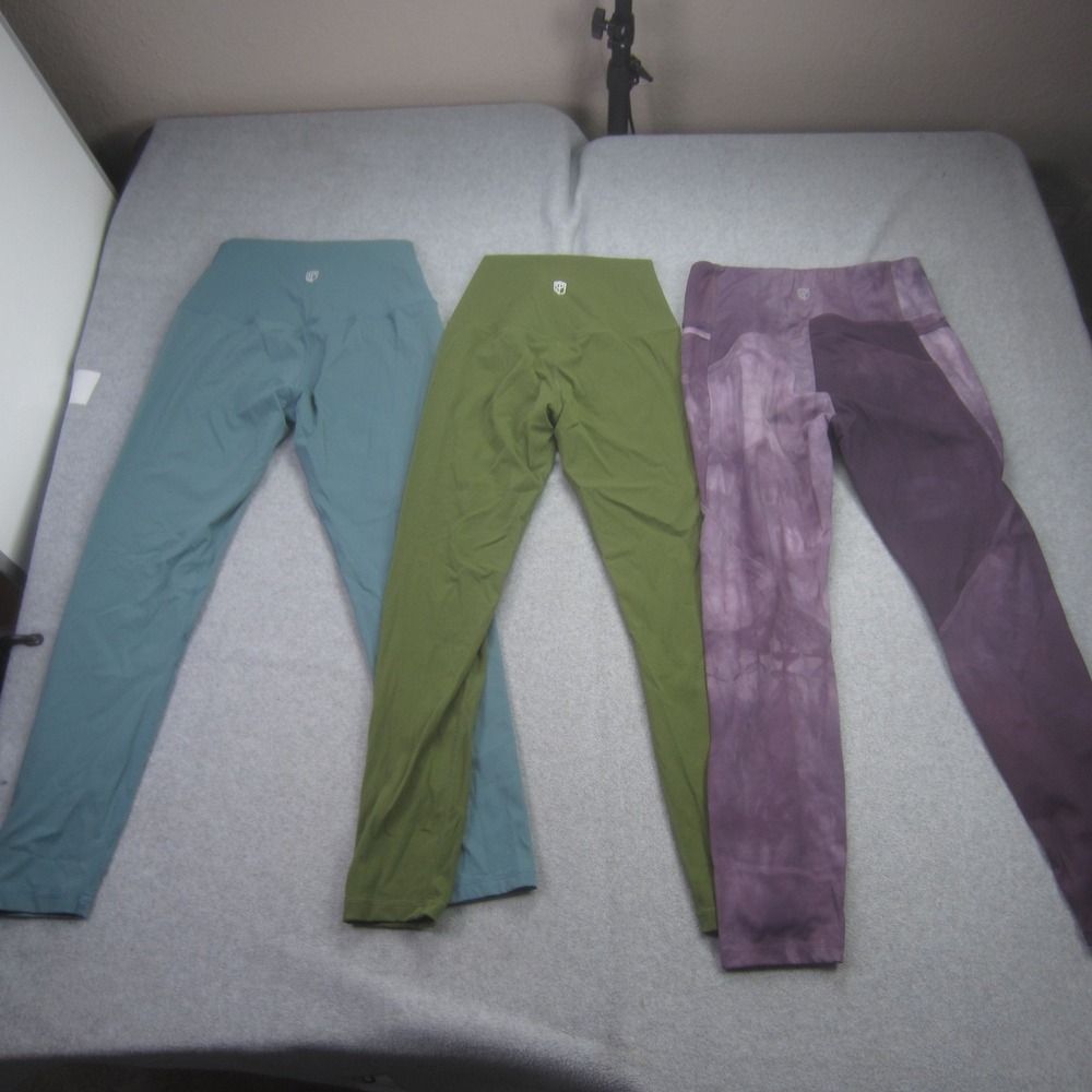 Lot of 3 Born Primitive Leggings Womens Medium Athletic Yoga Compression - Picture 2 of 14